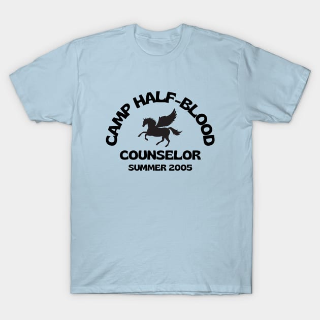 Camp Half-Blood Counselor - Pegasus T-Shirt by Seaweed Brain Podcast